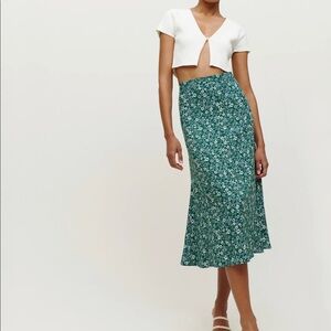 Never worn Reformation Bea Skirt